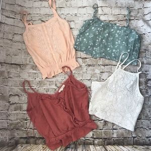 4 PacSun Shirts cropped!!